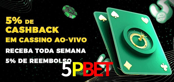 Promoções do cassino ao Vivo 5Pbet